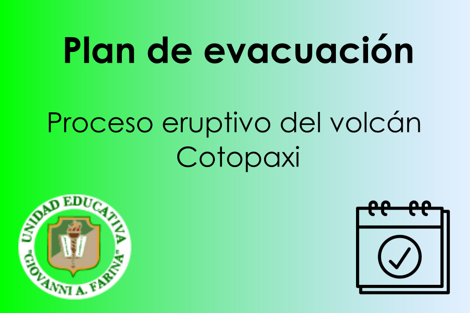 Plan de evacuacion Cotopaxi